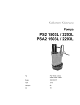 Wacker Neuson PSA21503L Kullanım kılavuzu