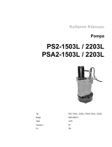 Wacker Neuson PSA21503L Kullanım kılavuzu