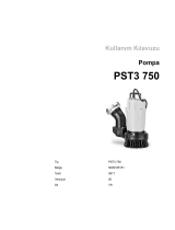 Wacker Neuson PST3750 Kullanım kılavuzu