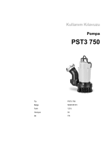 Wacker Neuson PST3750 Kullanım kılavuzu