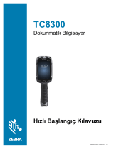 Zebra TC8300 El kitabı