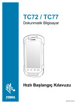 Zebra TC72/TC77 El kitabı