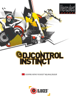 Hercules DJControl Instinct  El kitabı