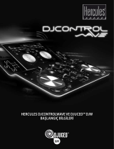 Hercules DjControlWaveM3  Kullanım kılavuzu