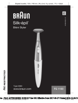 Braun FG1100, Silk-épil, Bikini Styler Kullanım kılavuzu