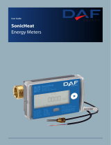 Danfoss SonicHeat Energy Meters Kullanici rehberi