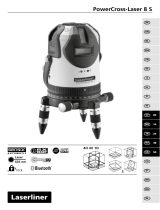 Laserliner PowerCross-Laser 8 S El kitabı