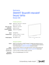 SMART Technologies Board 480 Şartname