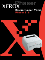 Xerox 3121 Kullanım kılavuzu