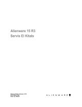 Alienware 15 R3 Kullanım kılavuzu
