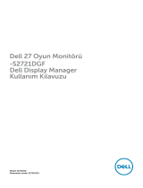 Dell S2721DGF Kullanici rehberi