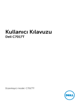 Dell C7017T Kullanici rehberi