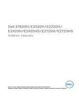 Dell E2020H Kullanici rehberi
