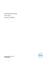 Dell Edge Gateway 5000 Kullanım kılavuzu