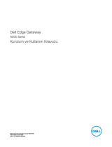 Dell Edge Gateway 5000 Kullanici rehberi