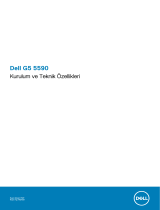 Dell G5 15 5590 Hızlı başlangıç ​​Kılavuzu