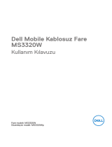 Dell Mobile Wireless Mouse MS3320W Kullanici rehberi