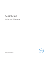 Dell P2418D Kullanici rehberi