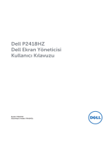Dell P2418HZ Kullanici rehberi