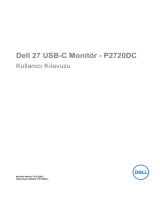 Dell P2720DC Kullanici rehberi