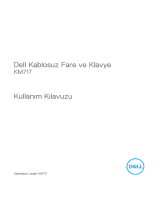 Dell Premier Wireless Keyboard and Mouse KM717 Kullanici rehberi