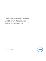 Dell S2318HN/S2318NX Kullanici rehberi