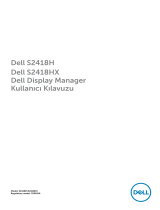 Dell S2418H/S2418HX Kullanici rehberi