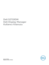 Dell S2719DM Kullanici rehberi