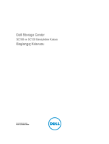 Dell Storage SC120 Hızlı başlangıç ​​Kılavuzu