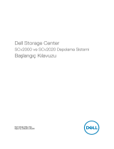 Dell Storage SCv2000 Hızlı başlangıç ​​Kılavuzu