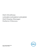 Dell U2518D/U2518DX/U2518DR Kullanici rehberi