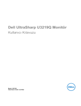 Dell U3219Q Kullanici rehberi