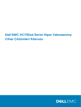 Dell XC730XD Hyper-converged Appliance Kullanici rehberi