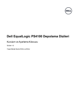 Dell EqualLogic PS4100XVS Hızlı başlangıç ​​Kılavuzu