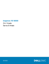 Dell Inspiron 15 5568 2-in-1 Kullanım kılavuzu