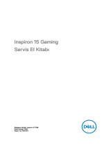 Dell Inspiron 15 Gaming 7566 Kullanım kılavuzu