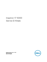 Dell Inspiron 17 5767 Kullanım kılavuzu