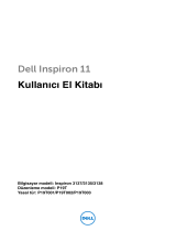 Dell Inspiron 3138 El kitabı