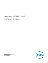 Dell Inspiron 3147 El kitabı