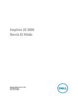 Dell Inspiron 3264 AIO Kullanım kılavuzu