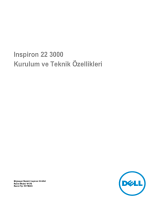 Dell Inspiron 3263 Hızlı başlangıç ​​Kılavuzu