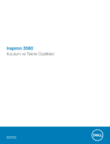 Dell Inspiron 3580 Hızlı başlangıç ​​Kılavuzu