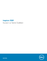 Dell Inspiron 3581 Hızlı başlangıç ​​Kılavuzu