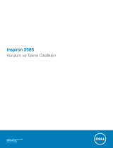 Dell Inspiron 3585 Hızlı başlangıç ​​Kılavuzu