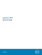 Dell Inspiron 3671 Kullanım kılavuzu