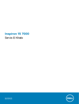 Dell Inspiron 7570 Kullanım kılavuzu