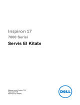 Dell Inspiron 7746 Kullanım kılavuzu