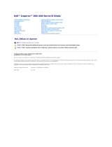 Dell Inspiron Zino HD 400 Kullanım kılavuzu