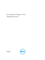 Dell Latitude 5414 Rugged Hızlı başlangıç ​​Kılavuzu