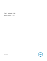 Dell Latitude 3340 El kitabı